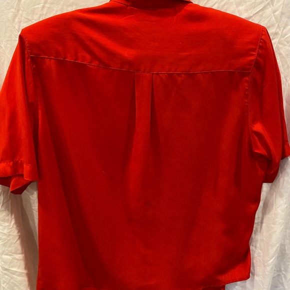 Vintage red button up - Picture 2 of 4